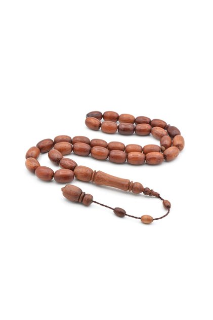 Systematic Capsule Cut Large Rhino Tree Rosary Beads