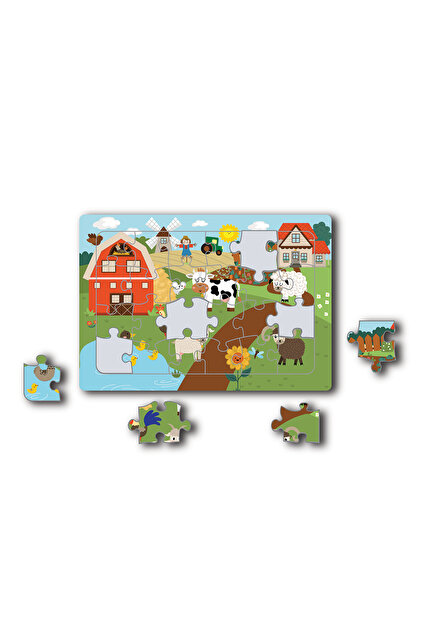 Çocuk Akademi Puzzle Çiftlik - Fiyatı, Yorumları