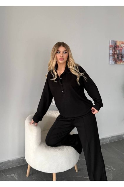 Çıtçıt Kapama Modal Kumaş Esnek Spor Takım