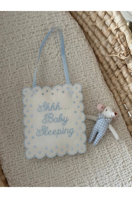 Keten Baby Sleeping Door Pillow