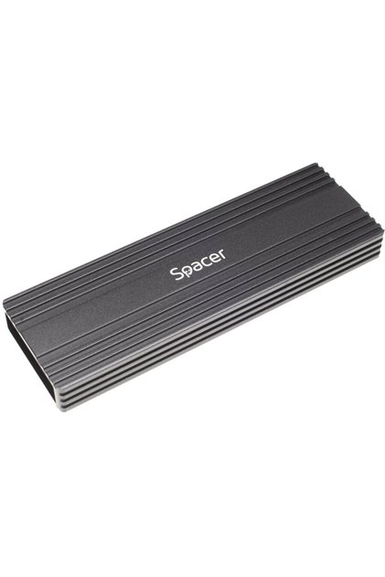 π.τ. SSD M.2 PCIe NVME, διασύνδεση USB 3.1 Type C για υπολογιστή, Striat, αλουμίνιο, μαύρο