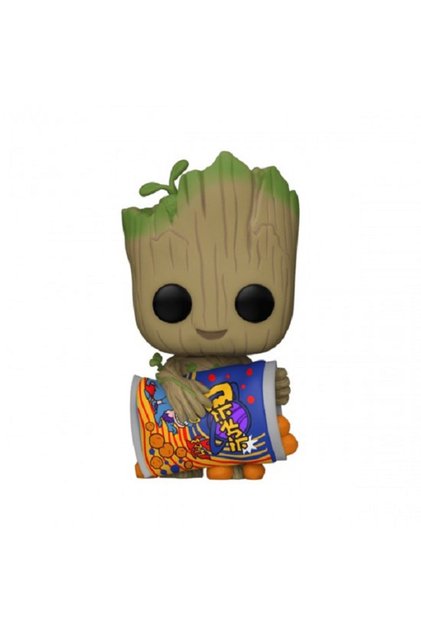 Figurină Funko Pop's Groot cu pufuleți de brânză