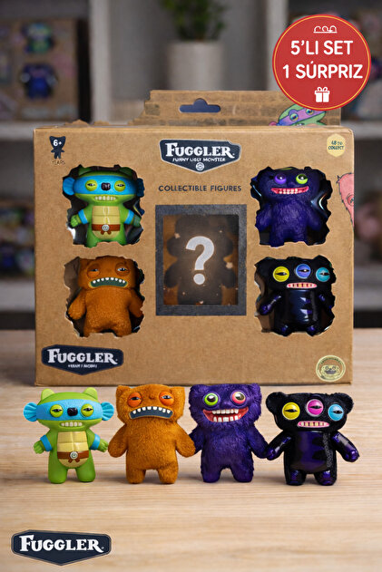 TOYFEST Fuggler Funny Ugly Monster 12'li Figür Seti – 2 Adet