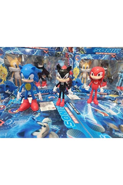【美品】Sonic Youth 7EP 3枚セット admay Sonic the Hedgehog 3'lü Figür Seti | Sonic – Shadow