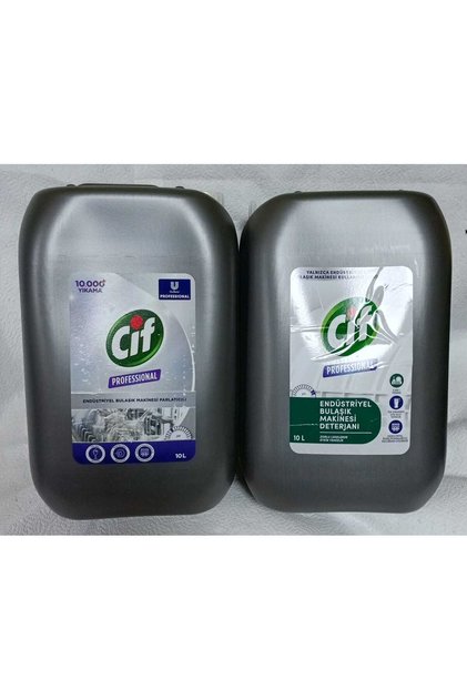 BULAŞIK MAKİNE DETERJANI 10 lt + BULAŞIK MAKİNE PARLATICI 10 lt. İKİSİ BİRLİKTE