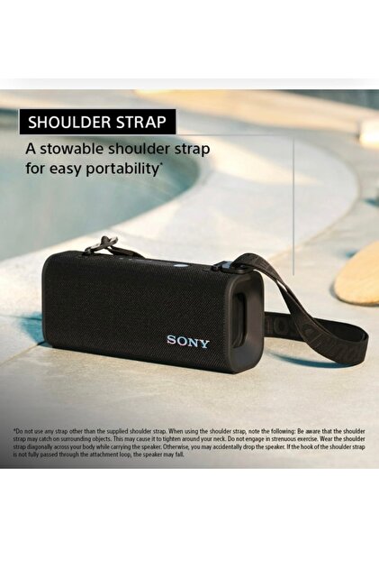 Sony ULT Field 3 Taşınabilir Bluetooth Hoparlör, Güçlü Bas, IP67