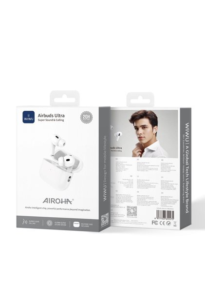 Airbuds Ultra G5 True Wireless Bluetooth Earbuds – White