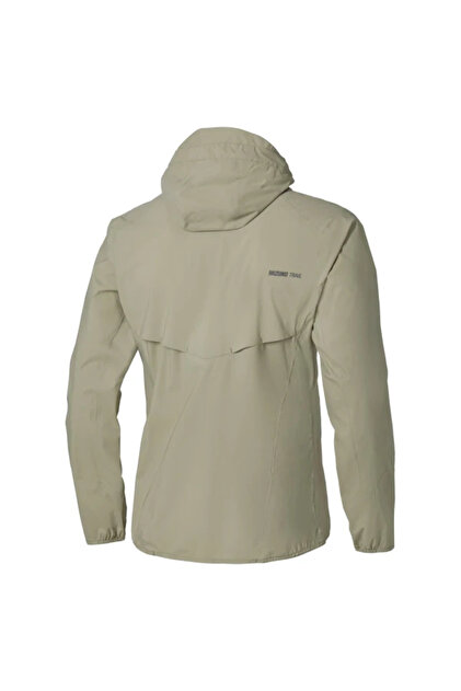 Mizuno Waterproof 20K Hooded Jacket Erkek Yağmurluk Kahverengi