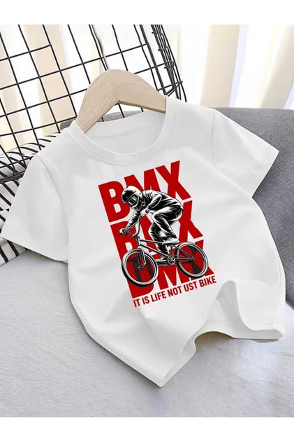 Short Sleeve Printed Children's T-Shirt