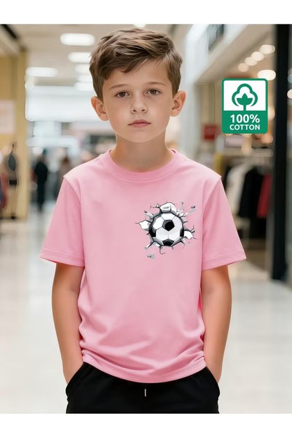 Short Sleeve Printed Children's T-Shirt