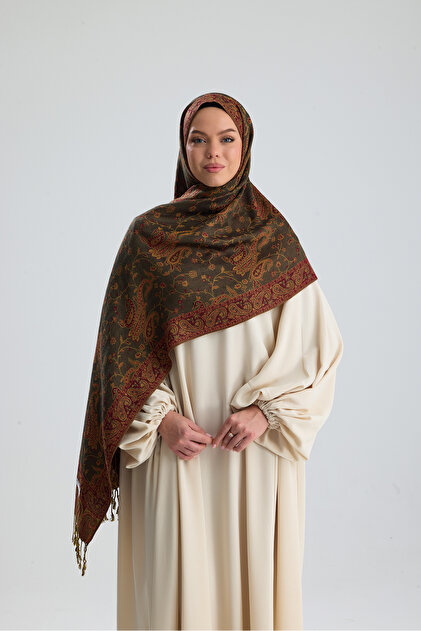 Royale Passage Serisi - Cashmere Collection / Dokuma Kaşmir Şal