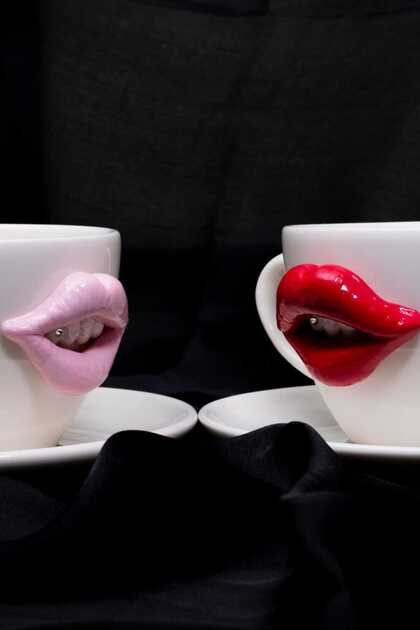 Special Design Kiss Cup Set for 2 People 200 ml