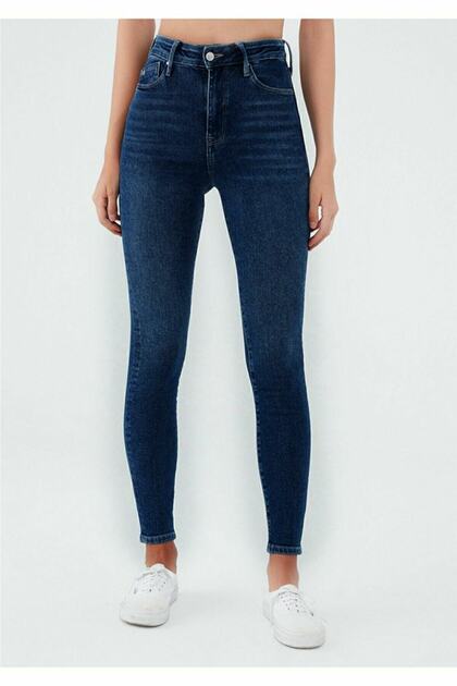 Mony Allstar Ikon Gold Skinny Jeans Women's Washed Lycra