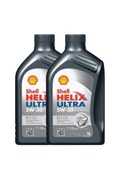 Συσκευασία 2 λίτρων λαδιού Helix Ultra ECT C3 5W30
