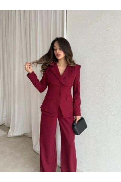 Janset triple set burgundy