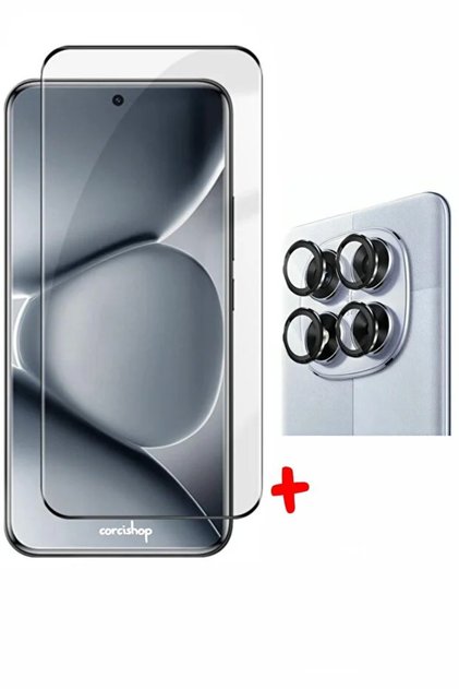 Poco M8 Pro 5g Curved Edge Screen Protector Tempered Unbreakable Glass + Camera Protector