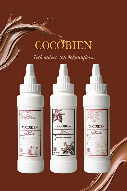 Cocobien Chocolate Waffle & Tatlı & Pankek & krep & Çikolata Sos