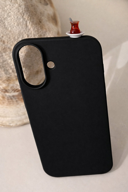 iPhone 16 Tea Cup Detailed Silicone Case