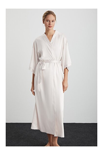Nesli Saten Dressing Gown