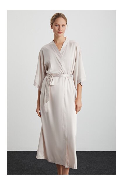 Nesli Saten Dressing Gown