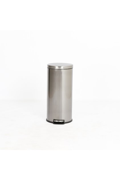 Easy-to-close trash can, 30-liter capacity