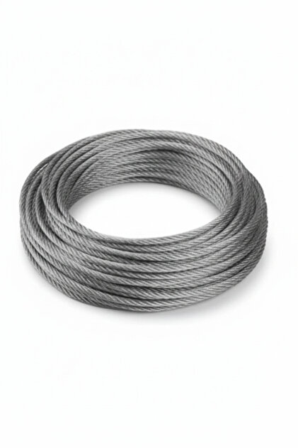 Çelik Halat Galvaniz 10 Mm (20 Metre)