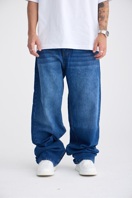 Loose-Fit Baggy Trousers
