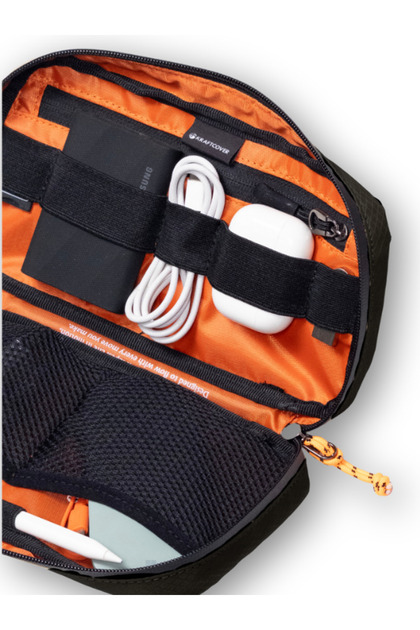 KraftCover TECH KIT Organizer Teknoloji Çantası, Su Geçirmez El