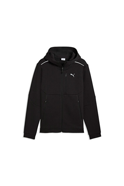 Puma Pumatech Full-Zip Hoodie Dk Erkek Günlük Ceket 63441501 Siyah