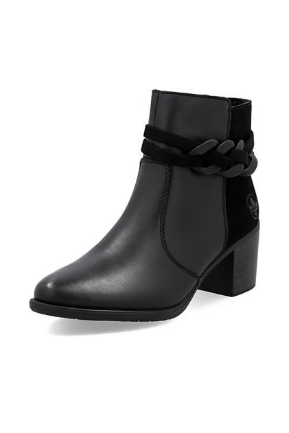 Ghete negre Y2066-00 la gleznă