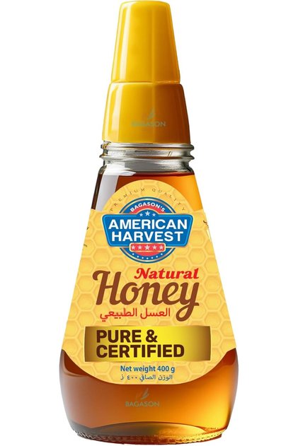 Pure And Natural Squeeze Honey Bottle 400grams