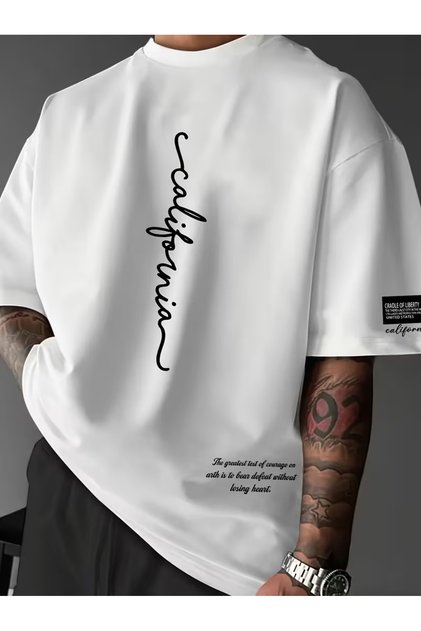 Premium White Cotton T-Shirt