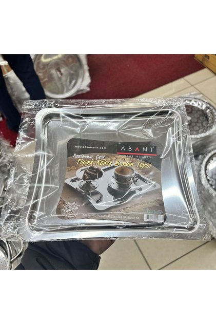 Fiyonk Kahve Presentation Tray 10 Pcs