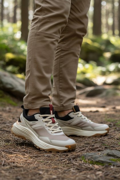 350497A m Beige-Black Men's Sports Shoes