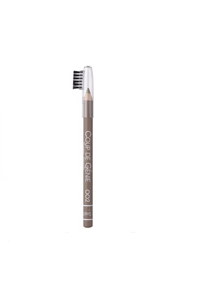 Coup De Genie Brow Pencil 002 Ash Blonde - Natural Matte Finish & Long-Lasting Wear