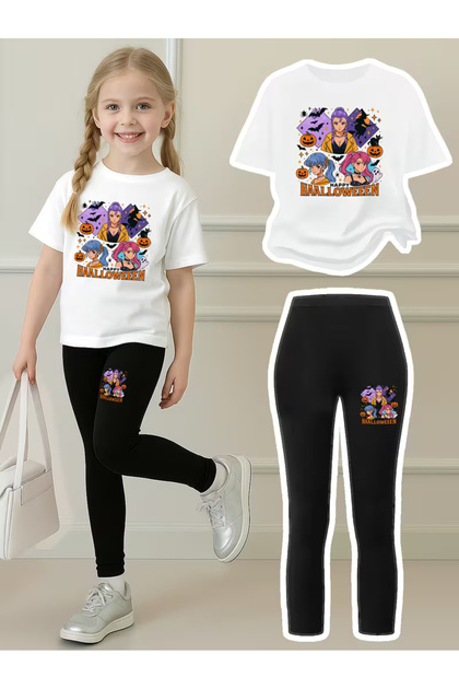 Kids Leggings and T-Shirt Set