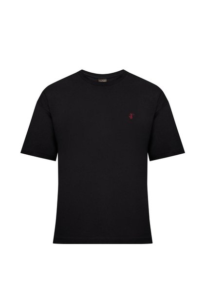 Erkek Siyah Oversized T-shirt