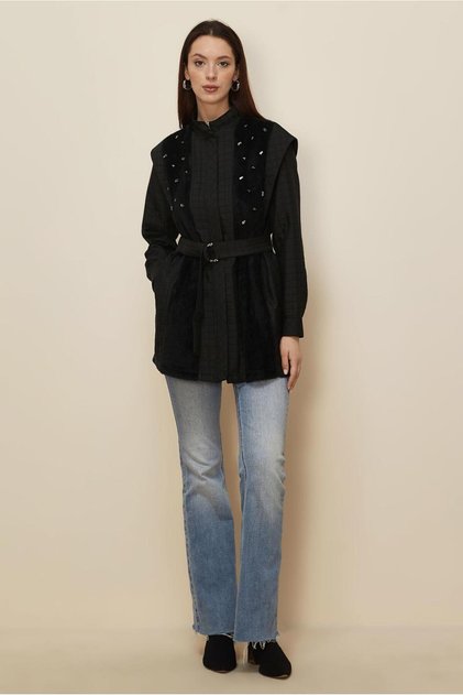 Belted Quilted Tunic 46202
