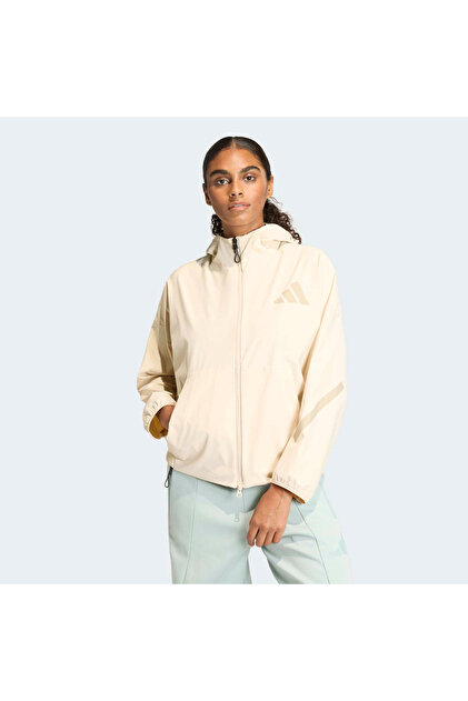 adidas Z.N.E. Kadın Krem Ceket (KD8473) - Fiyatı, Yorumları