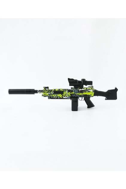 Electric Hand Integrated Toy Gun, Flash Cannon, Dual Firing Modes, Rechargeable Battery, 14 Years+,