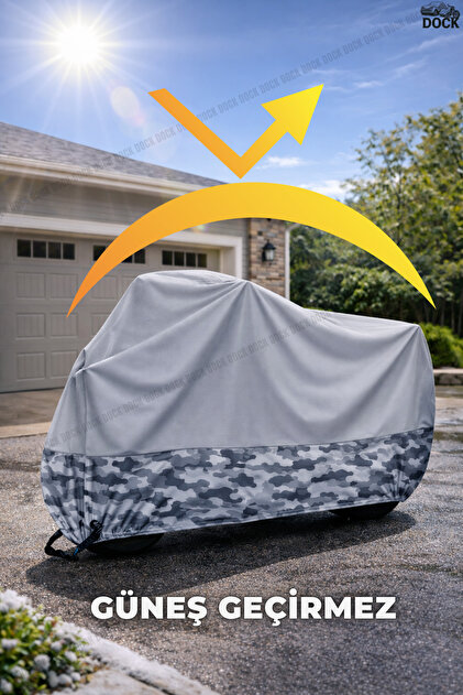 Universal Motorcycle Covers UV Protector Cover Ind... – Grandado - View #6