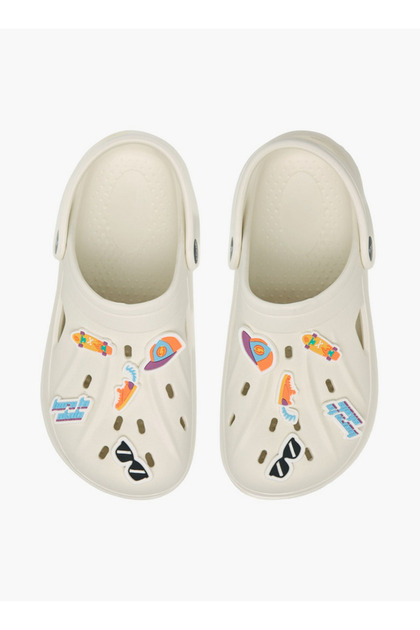 Boys Graphic Embossed Clogs