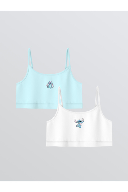 Girls' Stitch Print Bustier Set of 2