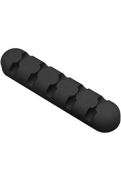 Pack of 2 Cable Clips Holder, 5 Slots Silicone Desktop Cable Organizer Appropriate for Management of