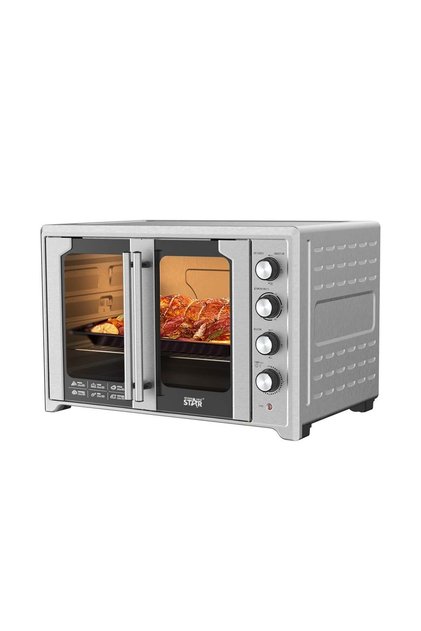 Winning Star Electric Oven, 75 Liter Capacity, Baking Tray - Pizza, Rotisserie, Fan, 2800 Watts, Model ST-9851