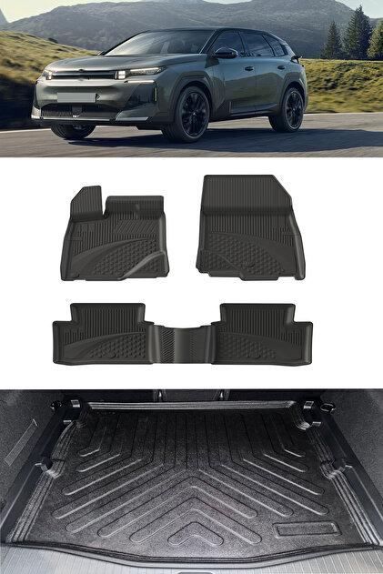 ちひろ Sahler Citroen C5 Aircross 2025 ve Sonrası 1.2 Mild Hybrit Paspas
