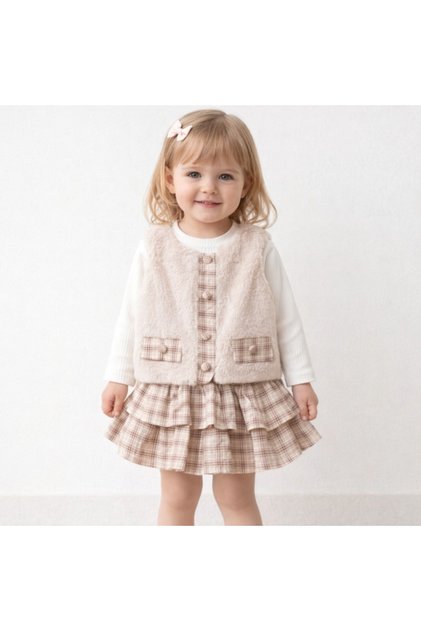 Girl's 3-Piece Skirt Set