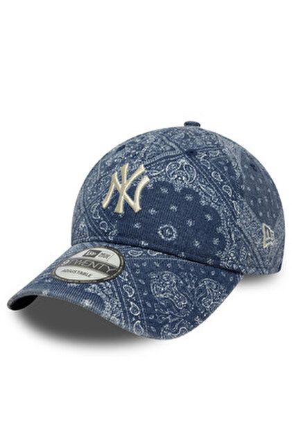 NEW ERA New Era Acid Denim New York Yankees Kadın Mavi Şapka