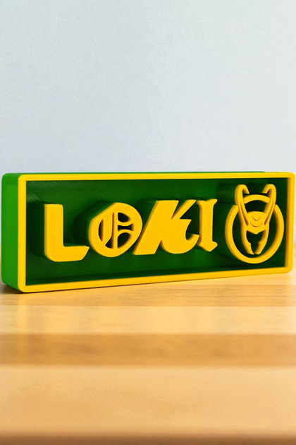 Loki - Masa Üstü Dekoru - Raf Dekoru