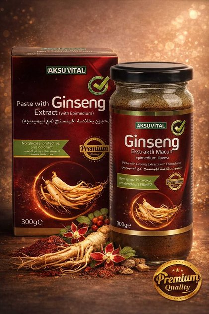 GİNSENG EKSTRAKTLI MACUN 300GR